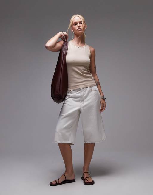 & Other Stories - Canotta beige con dorso a vogatore, 2 di 4