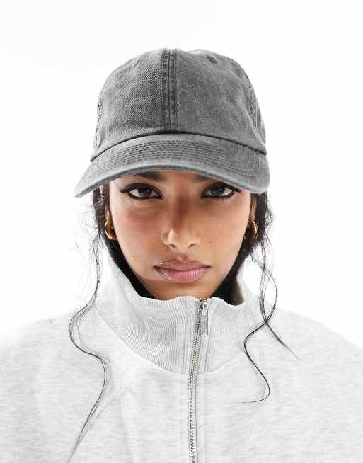 & Other Stories cap in washed grey