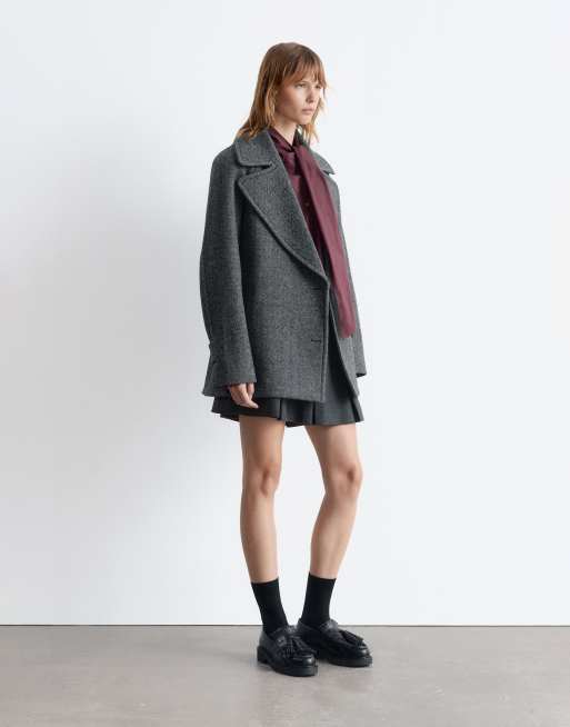 S.Oliver MANTEL MIT TWILL STRUKTUR - Cappotto Classico - Zimt/marrone - Foto 2