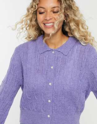 and other stories lilac cardigan