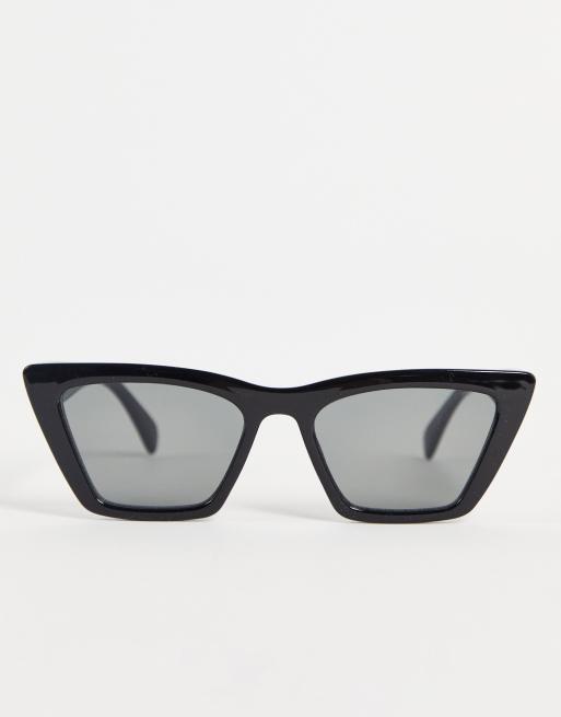 & Other Stories – Cat-Eye-Sonnenbrille aus Kunststoff in Schwarz - BLACK, 4 von 4
