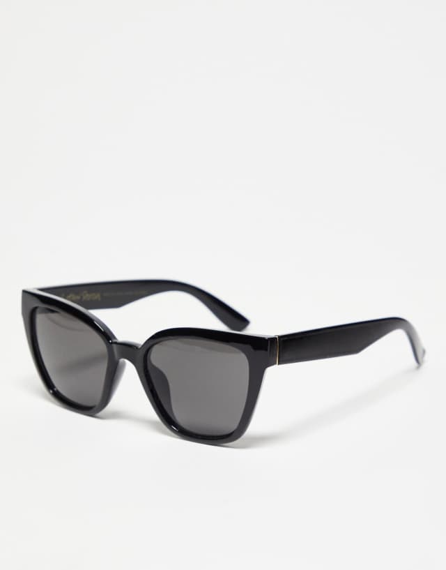 & Other Stories cat eye sunglasses in black