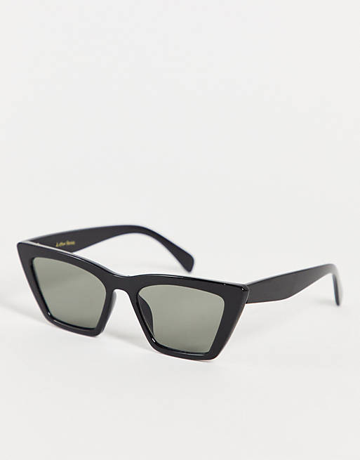 & Other Stories cat eye sunglasses in black