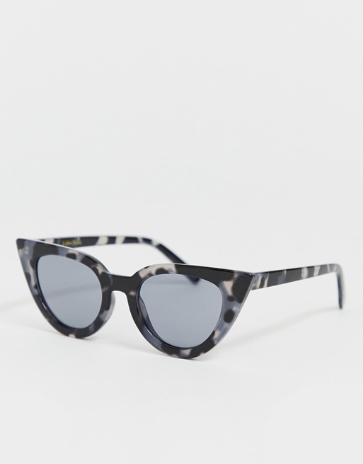 & Other Stories cat eye sunglasses in grey tortoise