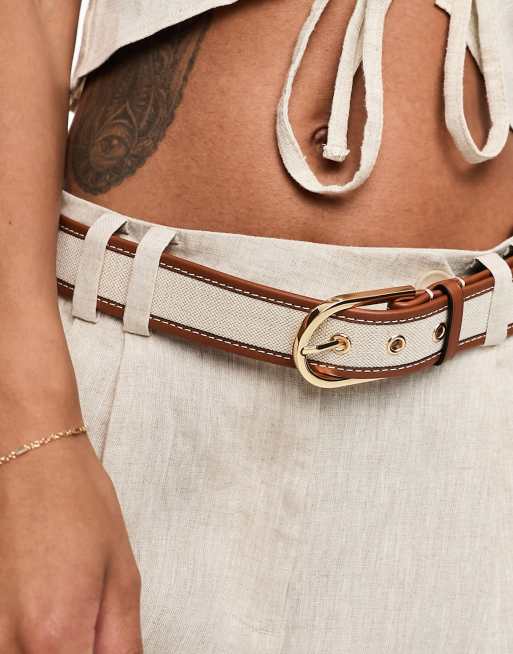 Ceinture hotsell en lin