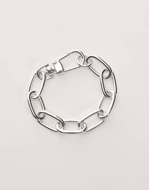 & Other Stories chain bracelet in silver tone, 3 of 3
