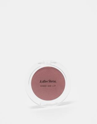 & Other Stories & Other Stories cheek & lip tint in forever fig-Pink