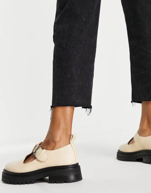 & Other Stories - Chunky brogues i råhvid, 3 af 4