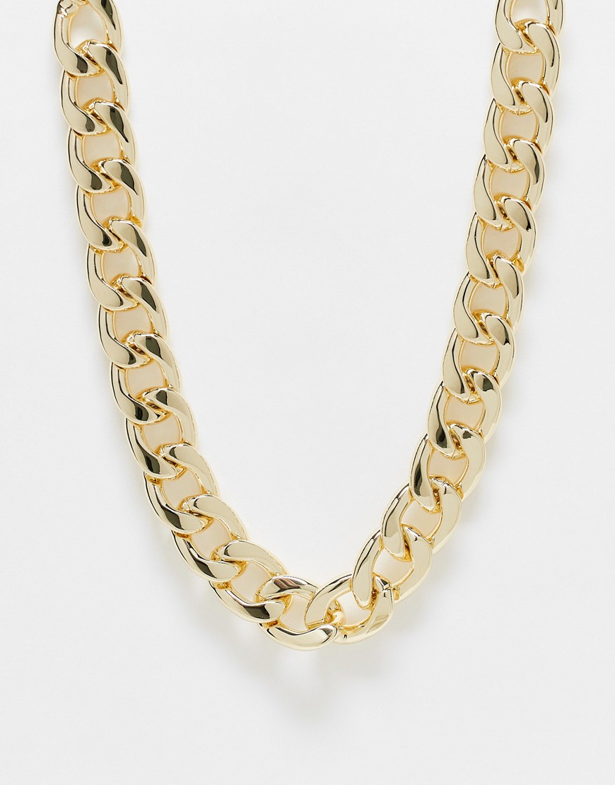 & Other Stories chunky chain necklace in gold