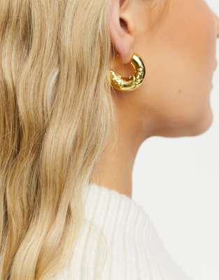 & other stories gold hoops