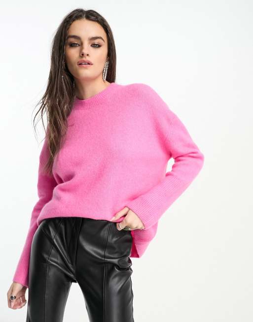 Arlo Boucle Knit Cloud Pink – SUKii boutique