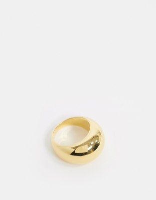 & Other Stories - Chunky messing ring i guld