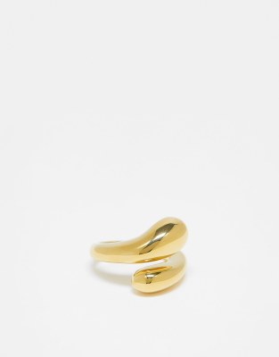 & Other Stories chunky ring in gold