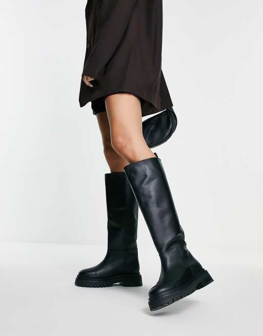 Flat boots outlet asos