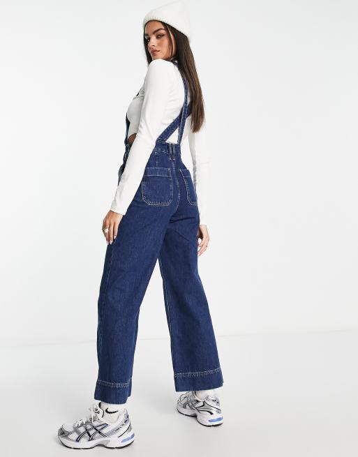 & Other Stories – Ciemnoniebieskie ogrodniczki z denimu , 2 z 4