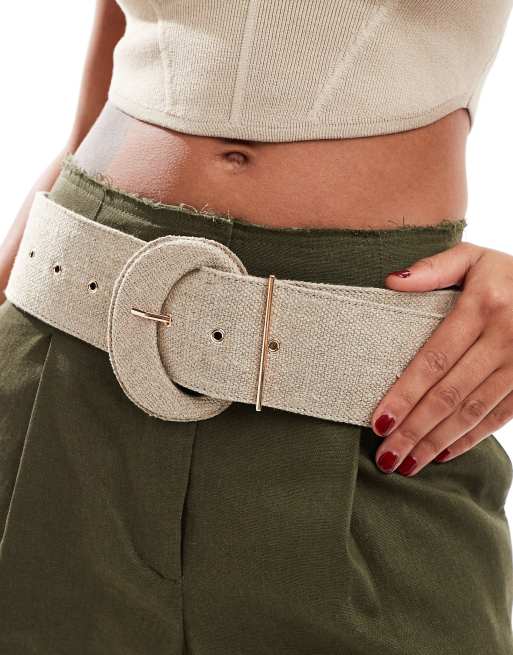 & Other Stories - Cintura in tela beige