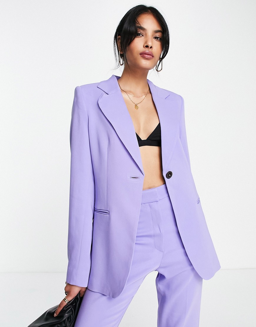 & Other Stories co-ord blazer in lilac-Purple