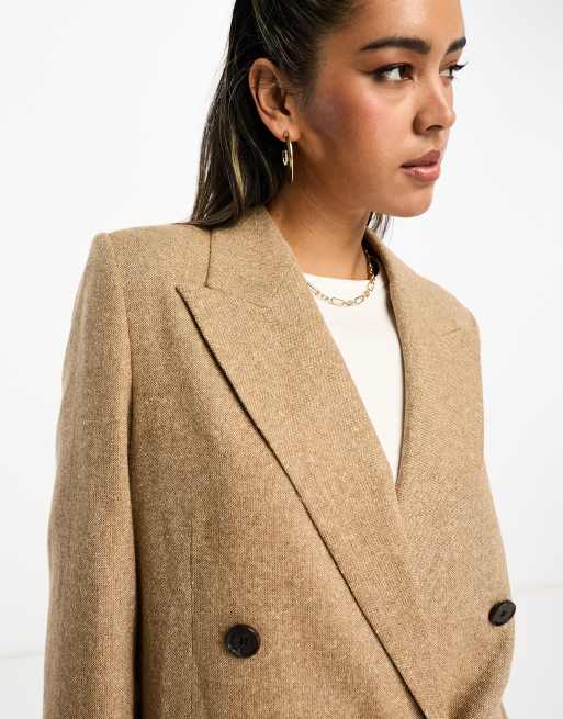 Asos tweed blazer hotsell