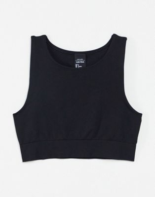 & Other Stories co-ord seamless sports bra in black - BLACK | ASOS