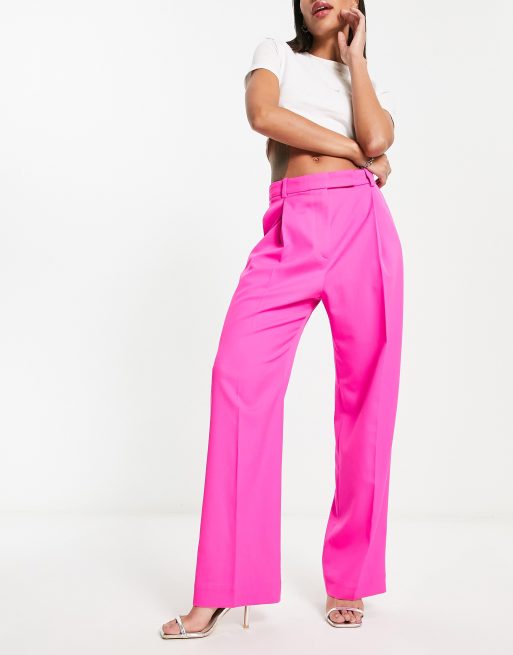 Hot pink sales tailored trousers