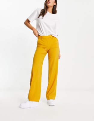 & Other Stories & Other Stories co-ord tailored trousers in mustard-Yellow