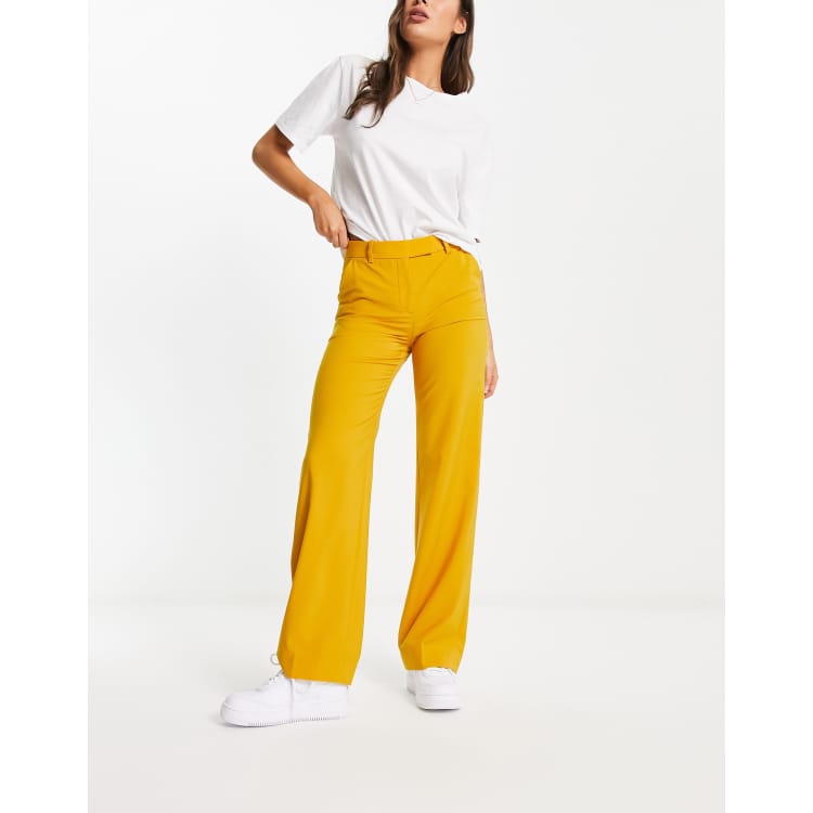 Mustard yellow hot sale jeans womens