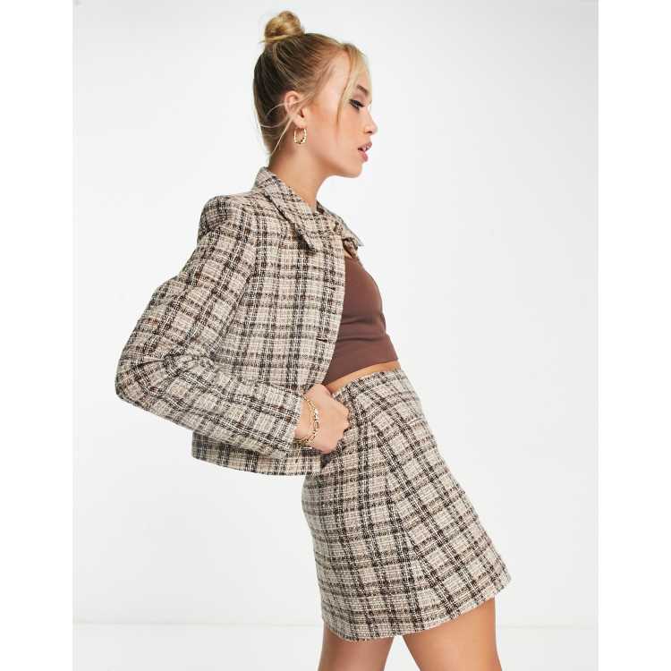 Tweed mini skirt top quotes