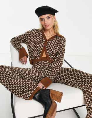 & Other Stories cardigan and trousers