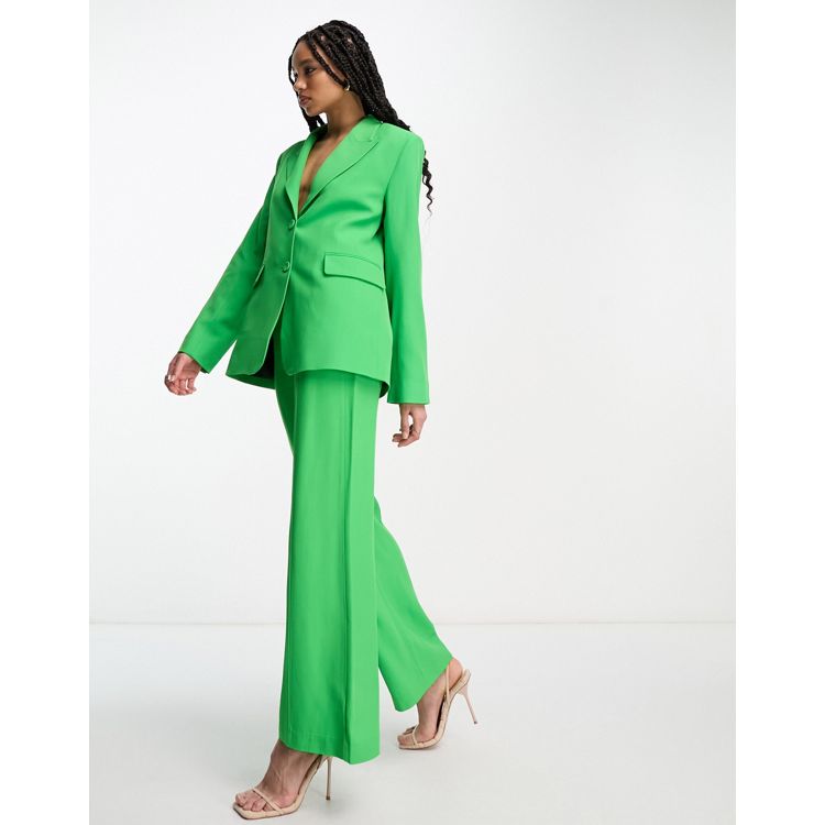 Buy Friends Like These Jade Green Green Tailored Ankle Grazer Trousers from  Next USA