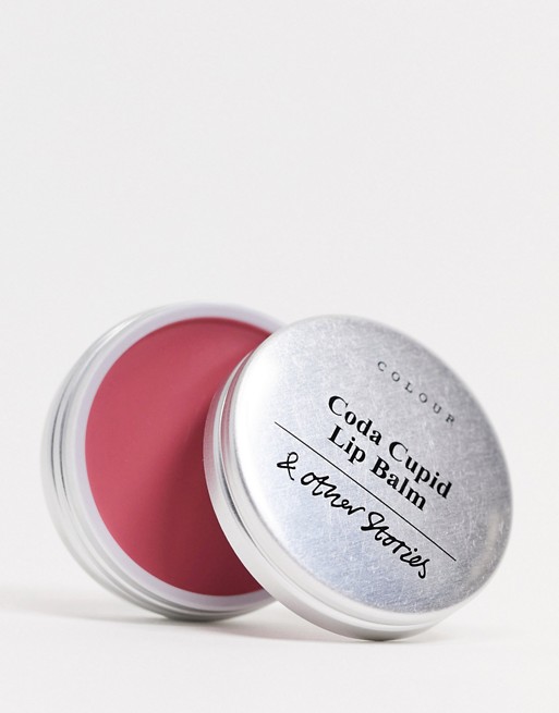 & Other Stories Coda Cupid lip balm pot in pink