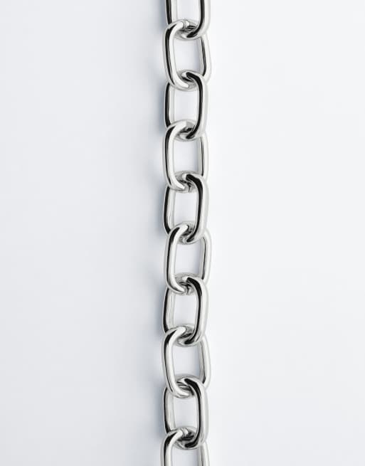 & Other Stories - Collier à maillons chunky - Argenté, 2 de 3