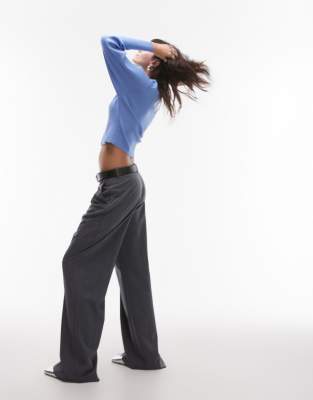 & OTHER STORIES COMPACT CARDIGAN WITH SPLIT CUFFS AND SCULPTURAL SLEEVES 