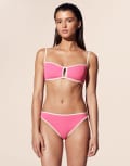[Other Stories] & Other Stories contrast bikini bottoms in pink rib 44 pink