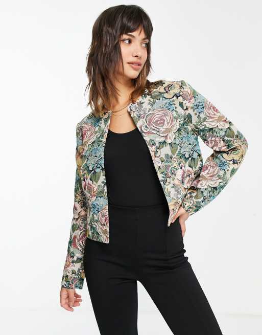 Asos on sale floral jacket