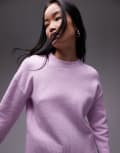 [Other Stories] & Other Stories crew neck jumper in pink XS PINK
