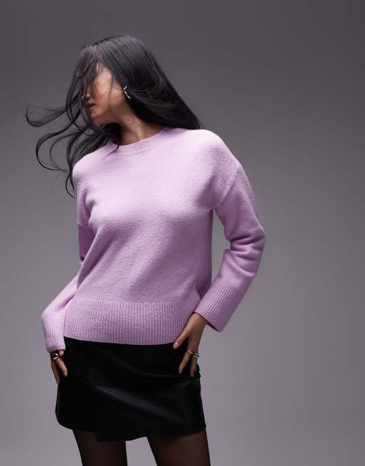 & Other Stories crew neck sweater in pink