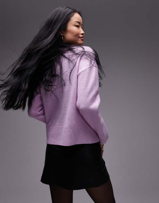 & Other Stories crew neck sweater in pink