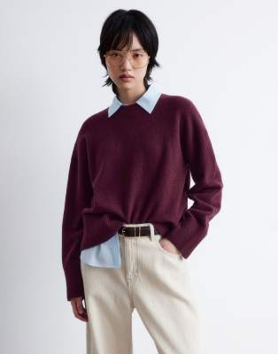 & Other Stories Crew Neck Sweater In Animal Print