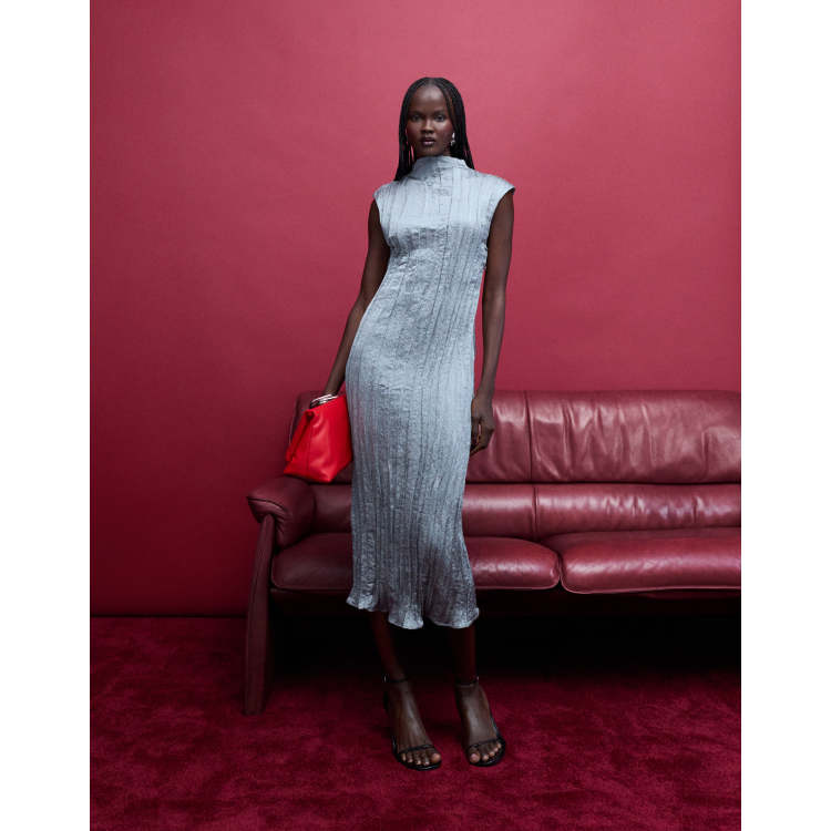 cape dress knee length Nicole Bakti main image 0