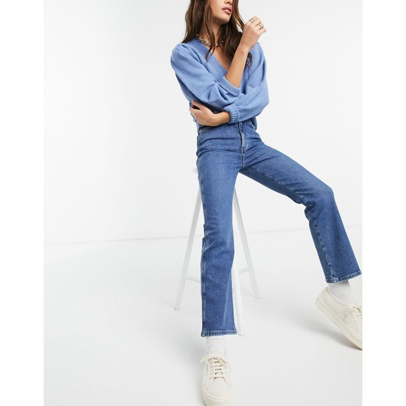 Jeans Jeans a zampa & Other Stories - Crush - Jeans a zampa in cotone organico blu forte