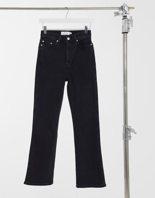 & Other Stories - Crush - Sorte jeans med svaj i bomuld 