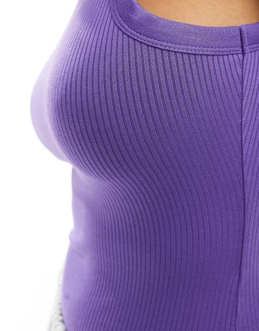 2 Débardeurs Courts Filles | 95% Coton, 5% élasthanne | Tricot Côtelé | Sans Manches | Multi-coloris
