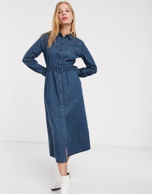 & other stories denim dress