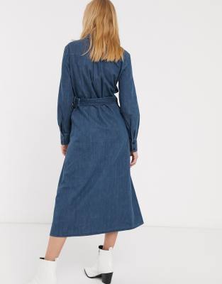 asos jean dress
