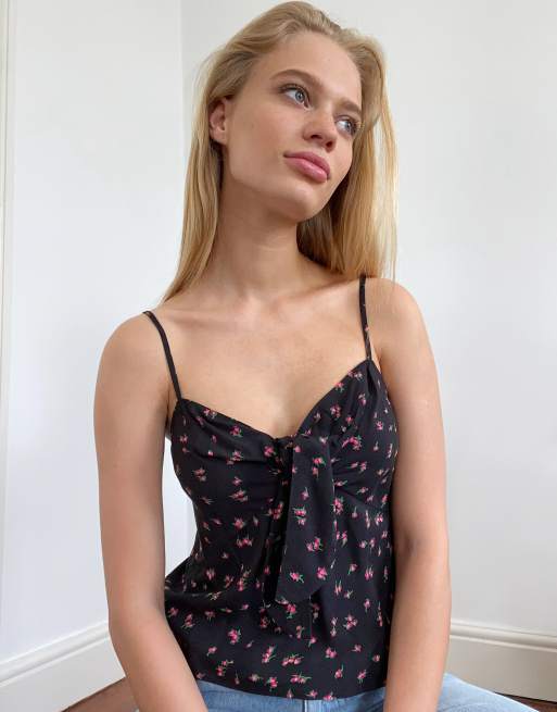 Tank in Allover Ditsy Floral