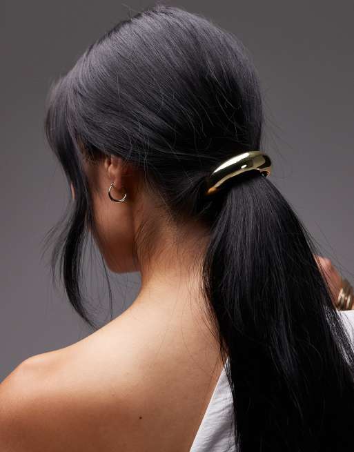 & Other Stories - Elastico per capelli in metallo color oro