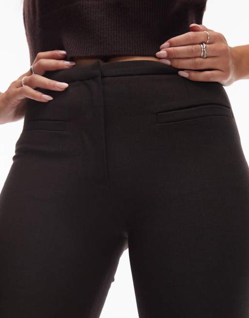 & Other Stories - Elegante broek met geperste plooi in bruin, 3 van 5