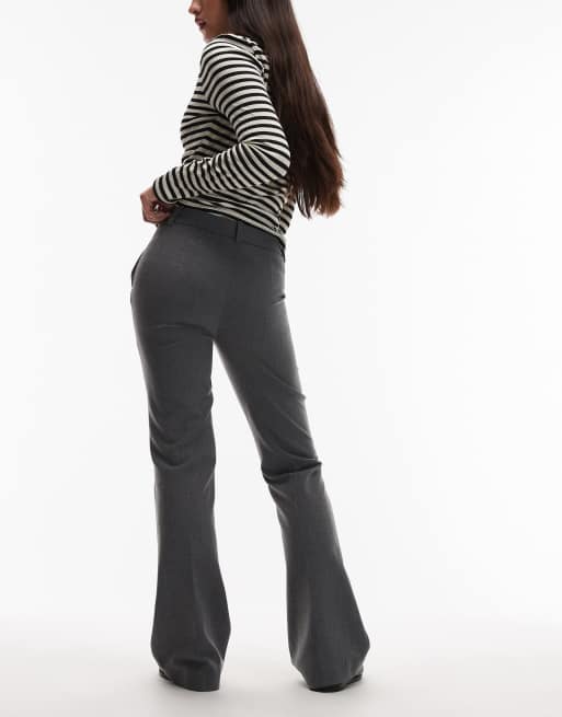 & Other Stories - Elegante smalle flare-broek in donkergrijs , 3 van 5