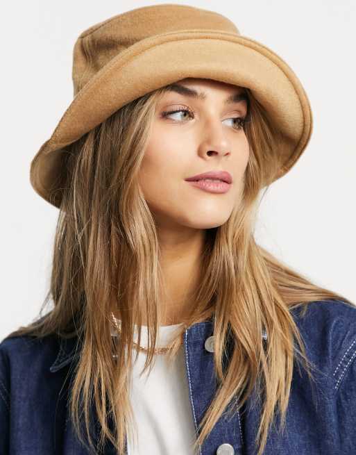 & other stories straw bucket hat