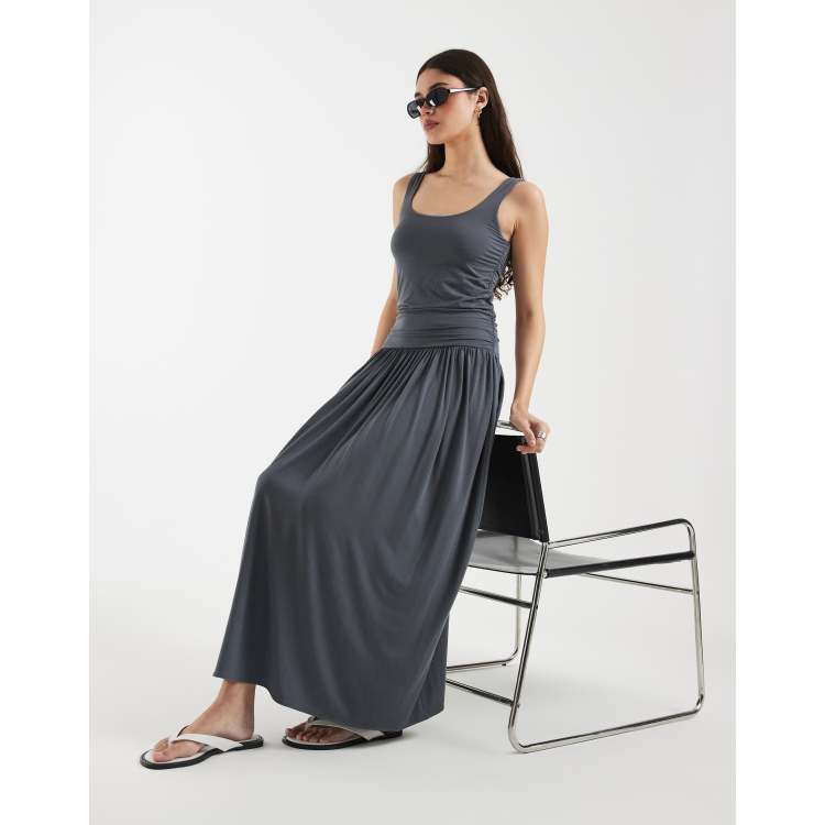 sweater knit maxi dress Baltic Born Womens Sophie Sweater Dress | Mahogany + Ivory main image 0